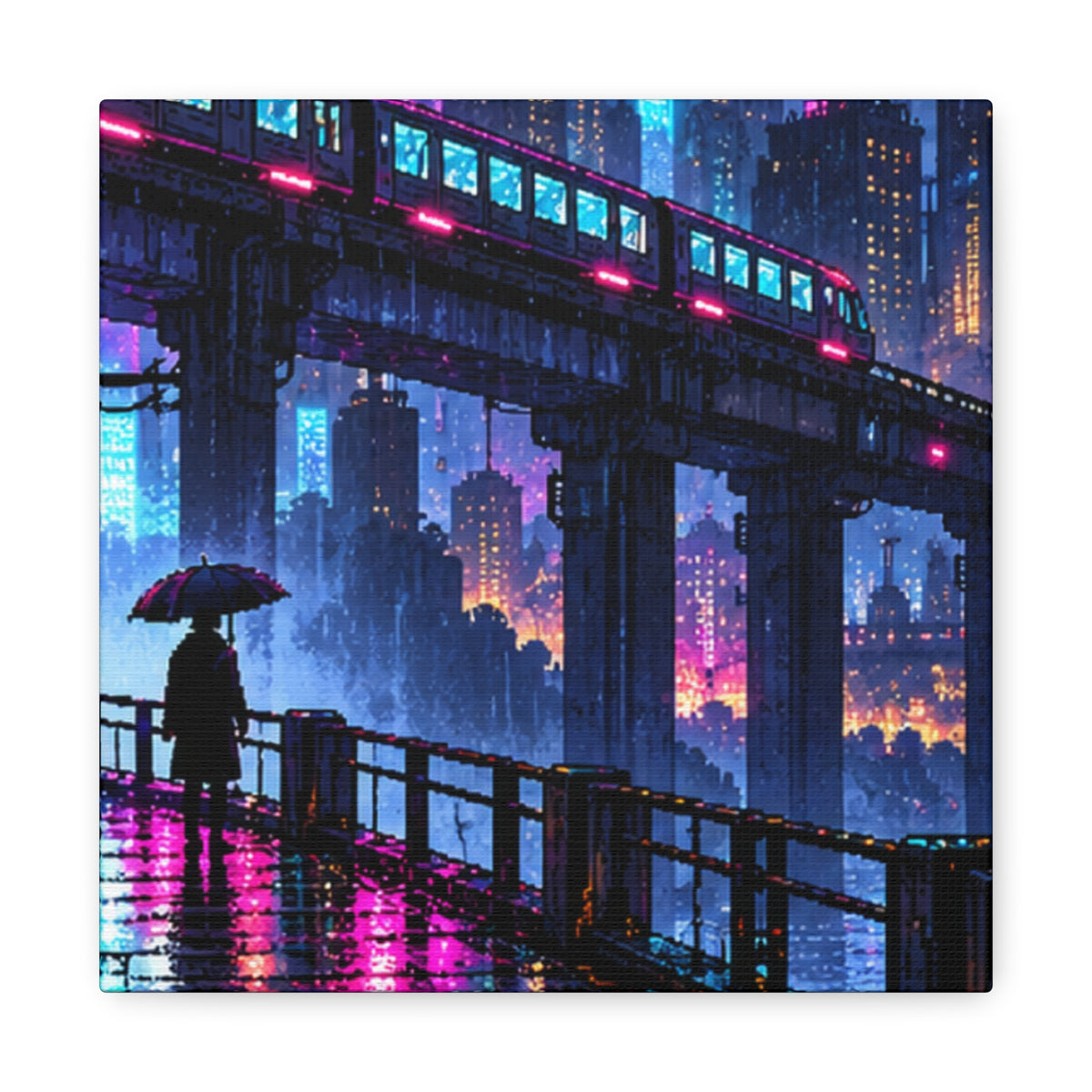 Stretched Matte Canvas Print — 1.25" Depth (Custom Design)