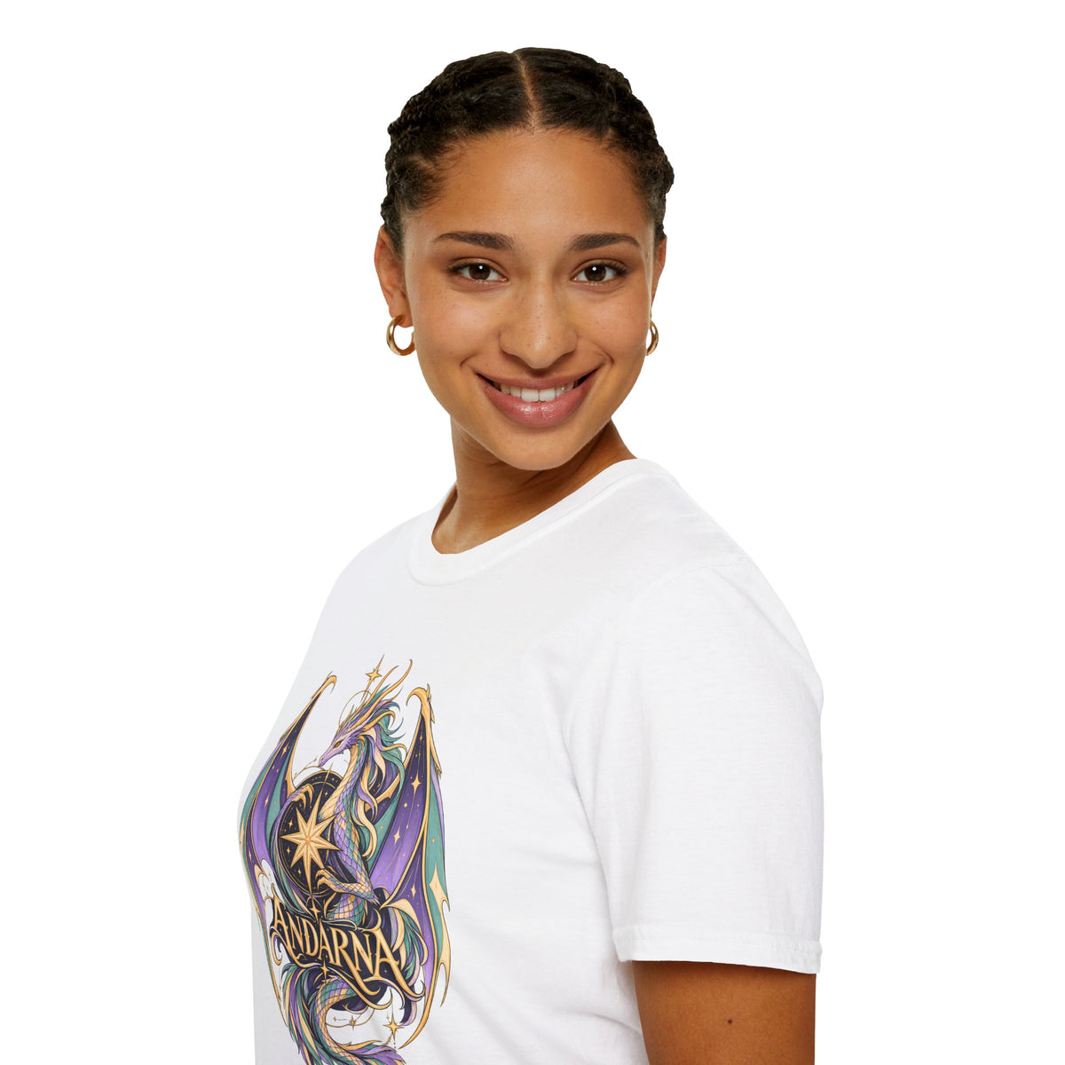 Andarna | Onyx Storm Dragon Graphic T-Shirt | Book Inspired