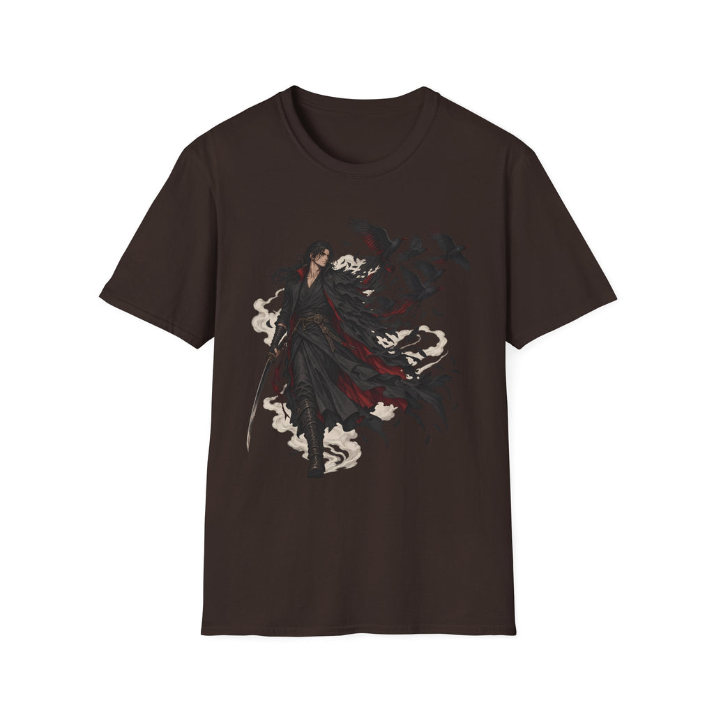 Dark Samurai | Raven Warrior Spirit | Graphic T Shirt