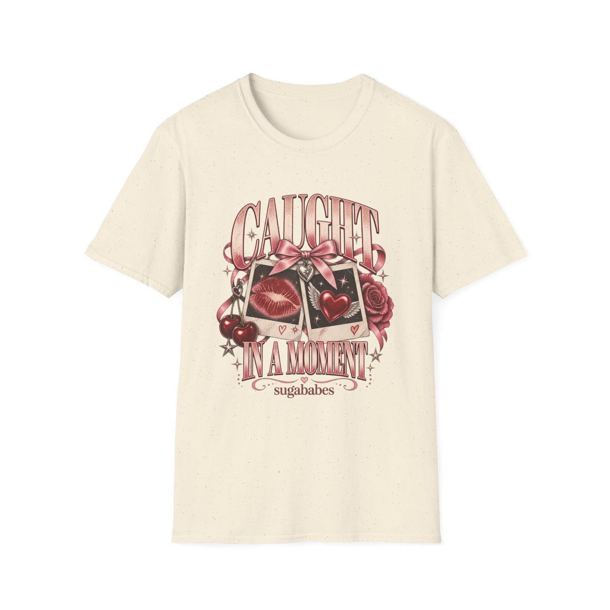 Caught In A Moment | Sugababes | Vintage Heart Polaroid Graphic Tee