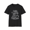 Coffee Lover Gift | Highly Strung, Freshly Ground | Graphic Tee