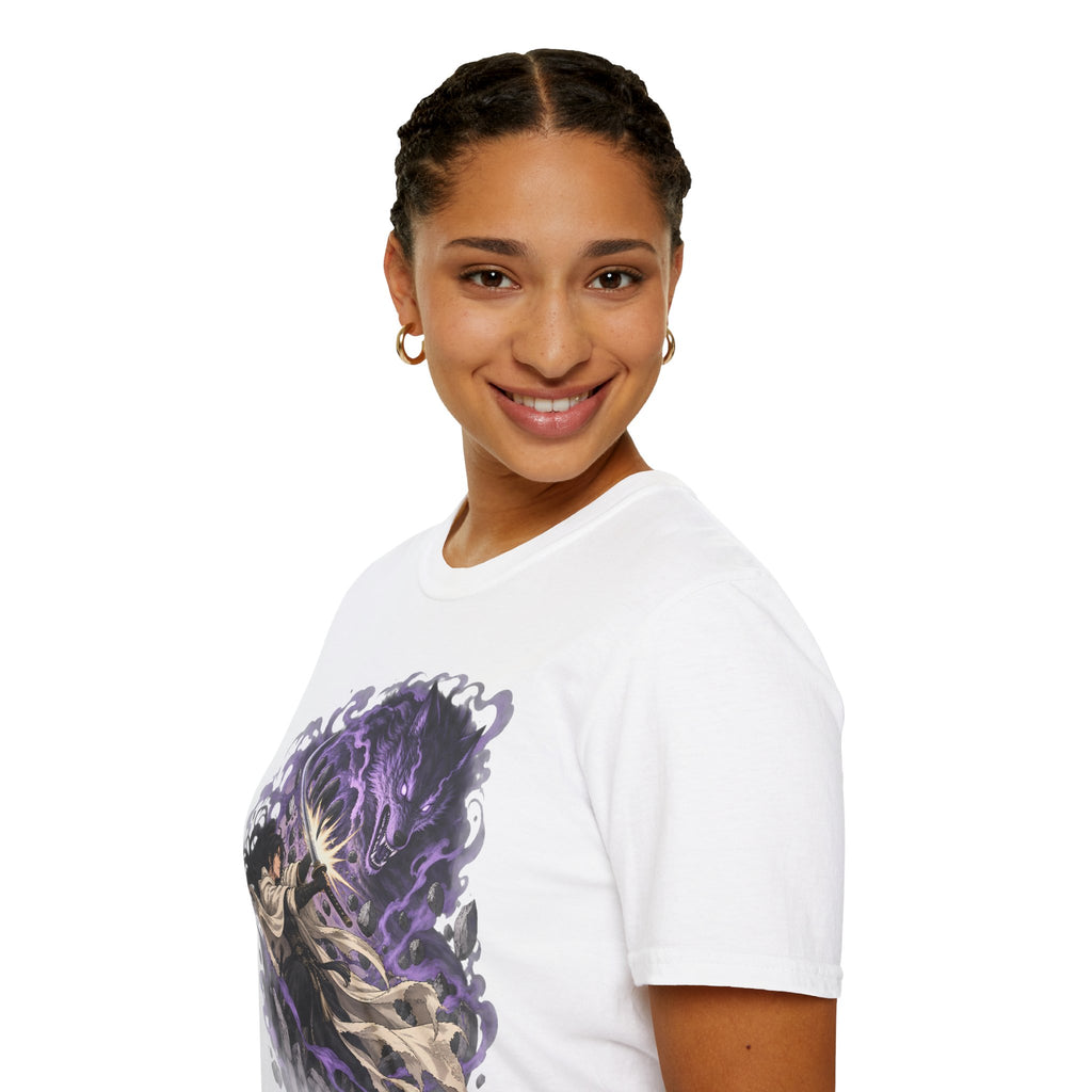 Trial of the Wolf | Samurai Anime Storm Warrior T-Shirt