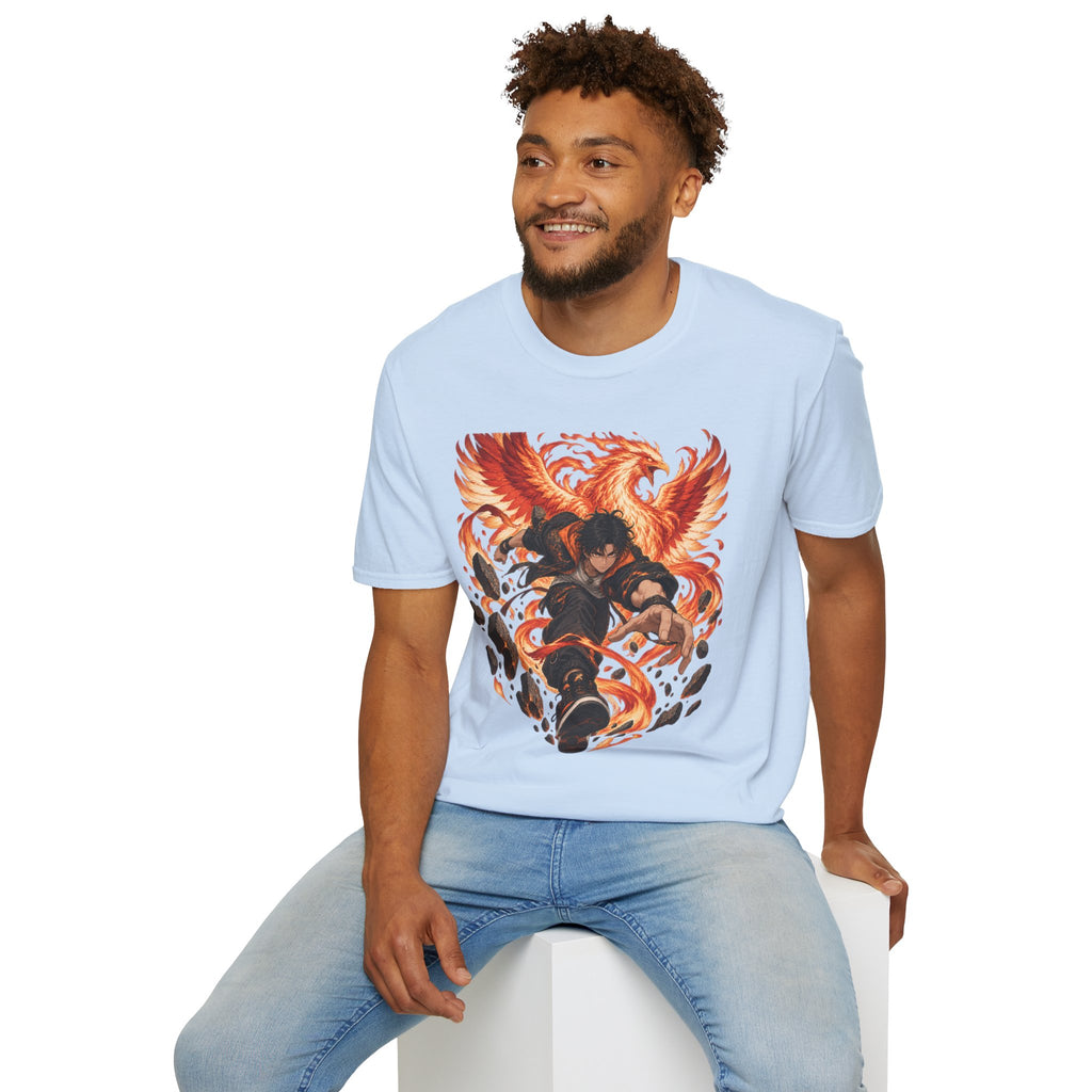 The Phoenix Warrior | Japanese Style | Anime Ninja T Shirt