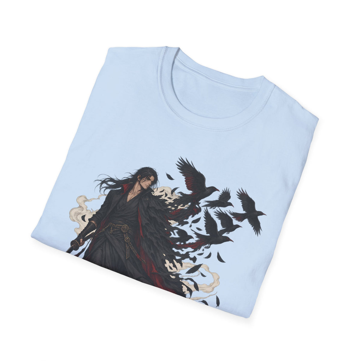 Dark Samurai | Raven Warrior Spirit | Graphic T Shirt