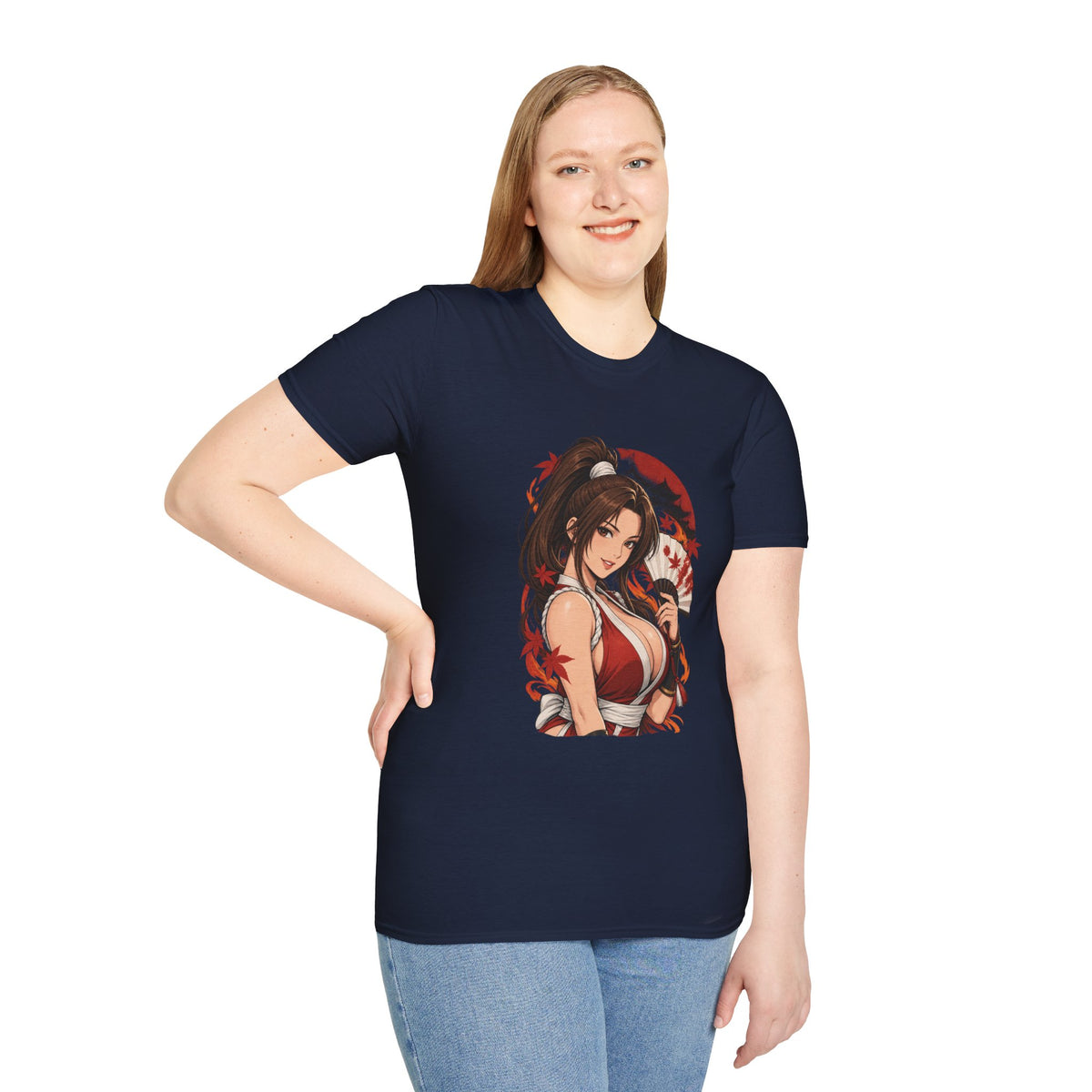 Mai Shiranui | Fatal Fury | Anime Pin Up Kimono Girl T-Shirt