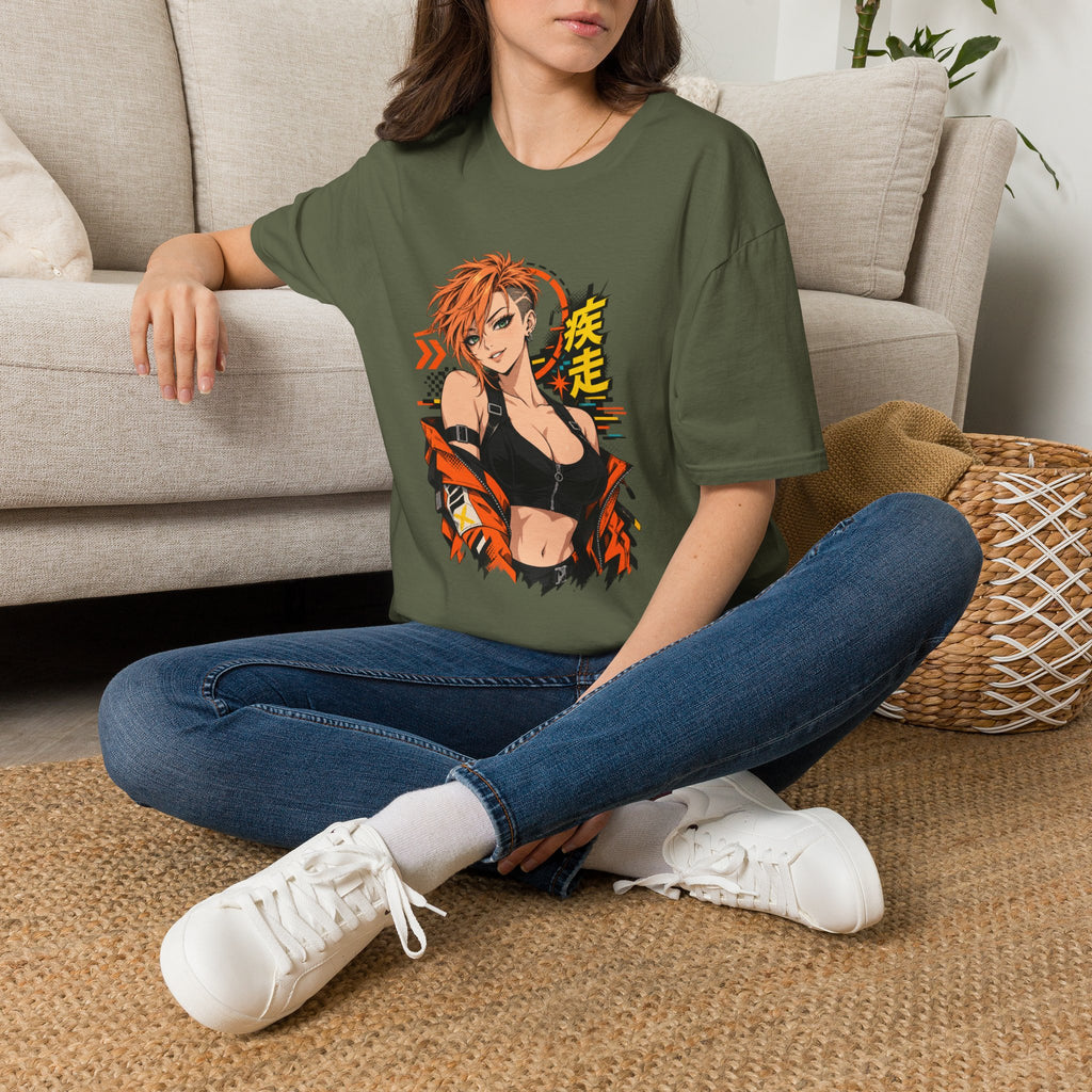 Amber | Anime Punk Sexy Pin Up Girl T-Shirt