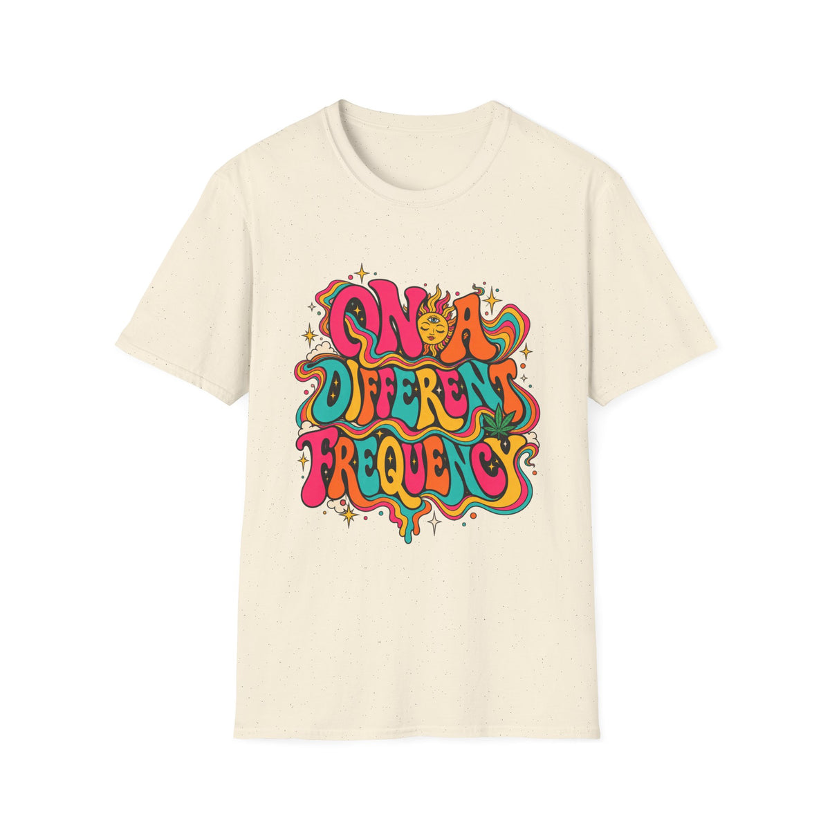 Psychedelic | On a Different Frequency | Graphic Tee