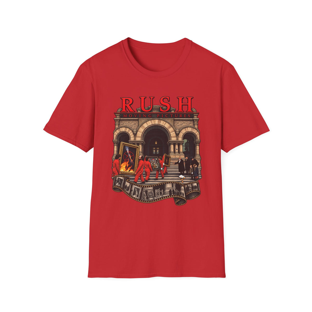Rush | Moving Pictures | Prog Band Album Art T-Shirt