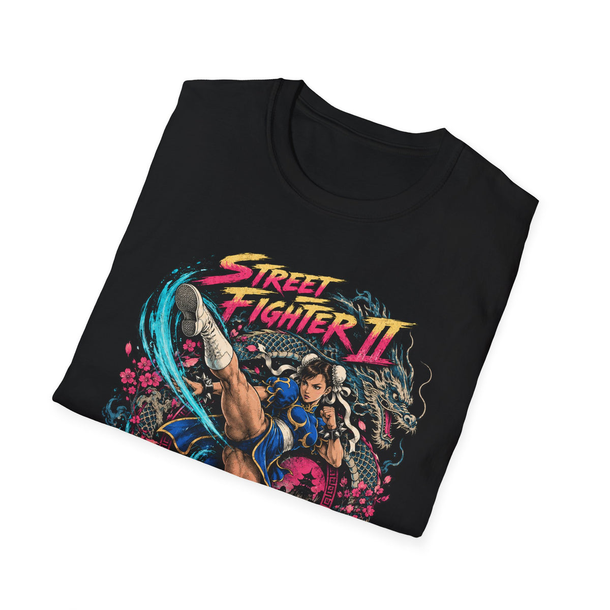 Street Fighter II | Chun-Li | Retro Arcade | Gaming Tribute | Tee