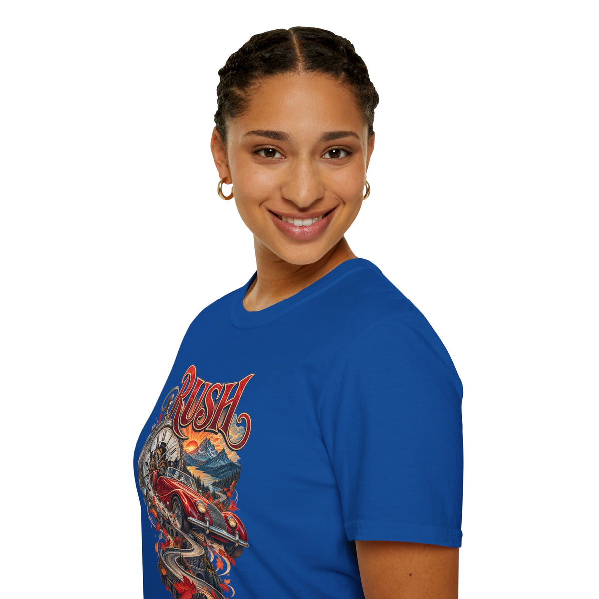 Rush | Prog Band | Red Barchetta | Graphic T-Shirt