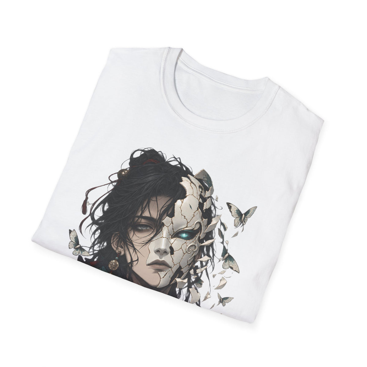 Mask Unfurls | Japanese Anime Style Mask Graphic Shirt