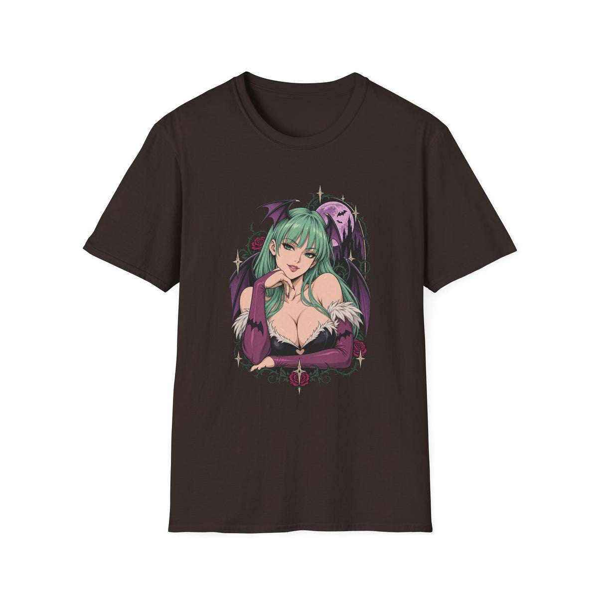 Morrigan | Sexy Pin Up Girl | Succubus Anime T-Shirt