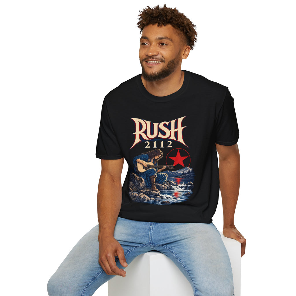 Rush | 2112 | Acoustic Guitar | Prog Band T-Shirt