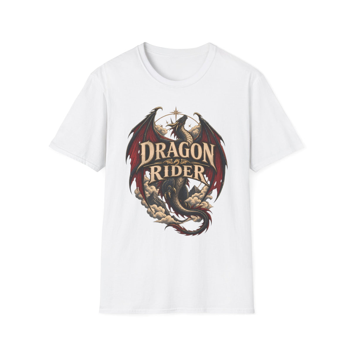 Dragon Rider | Fourth Wing Fantasy Book Inspired Dragon T-Shirt