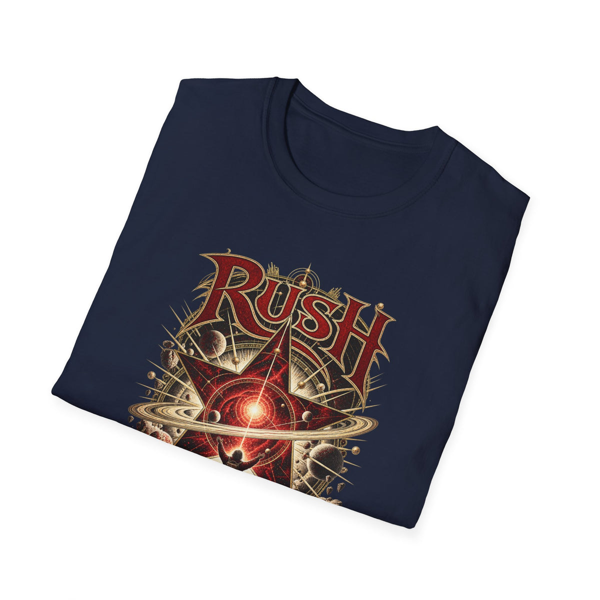 Rush | Legendary Prog Band Band T‑Shirt Cosmic Rebellion
