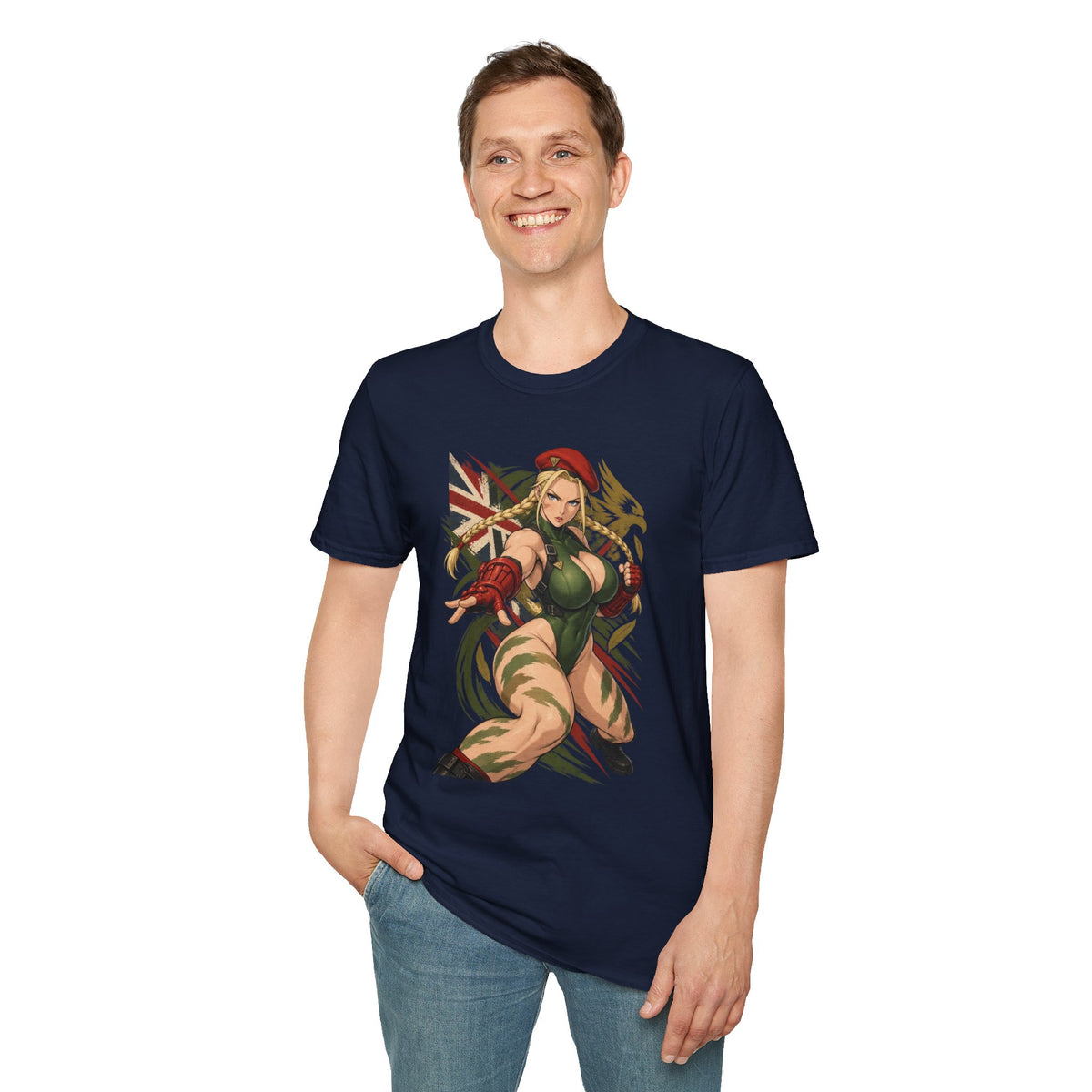 Street Fighter Cammy | Sexy Pin Up Style Graphic Cammy Shirt