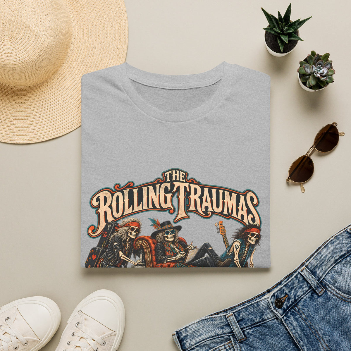 Rolling Traumas "Still On Tour" | Rock Band T-Shirt