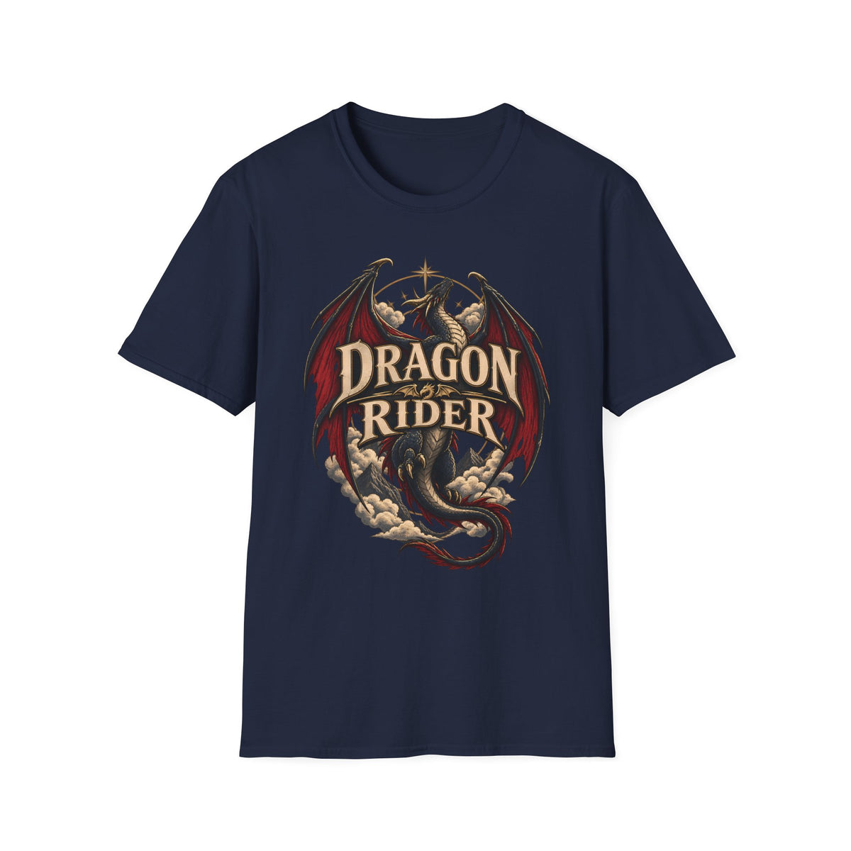 Dragon Rider | Fourth Wing Fantasy Book Inspired Dragon T-Shirt