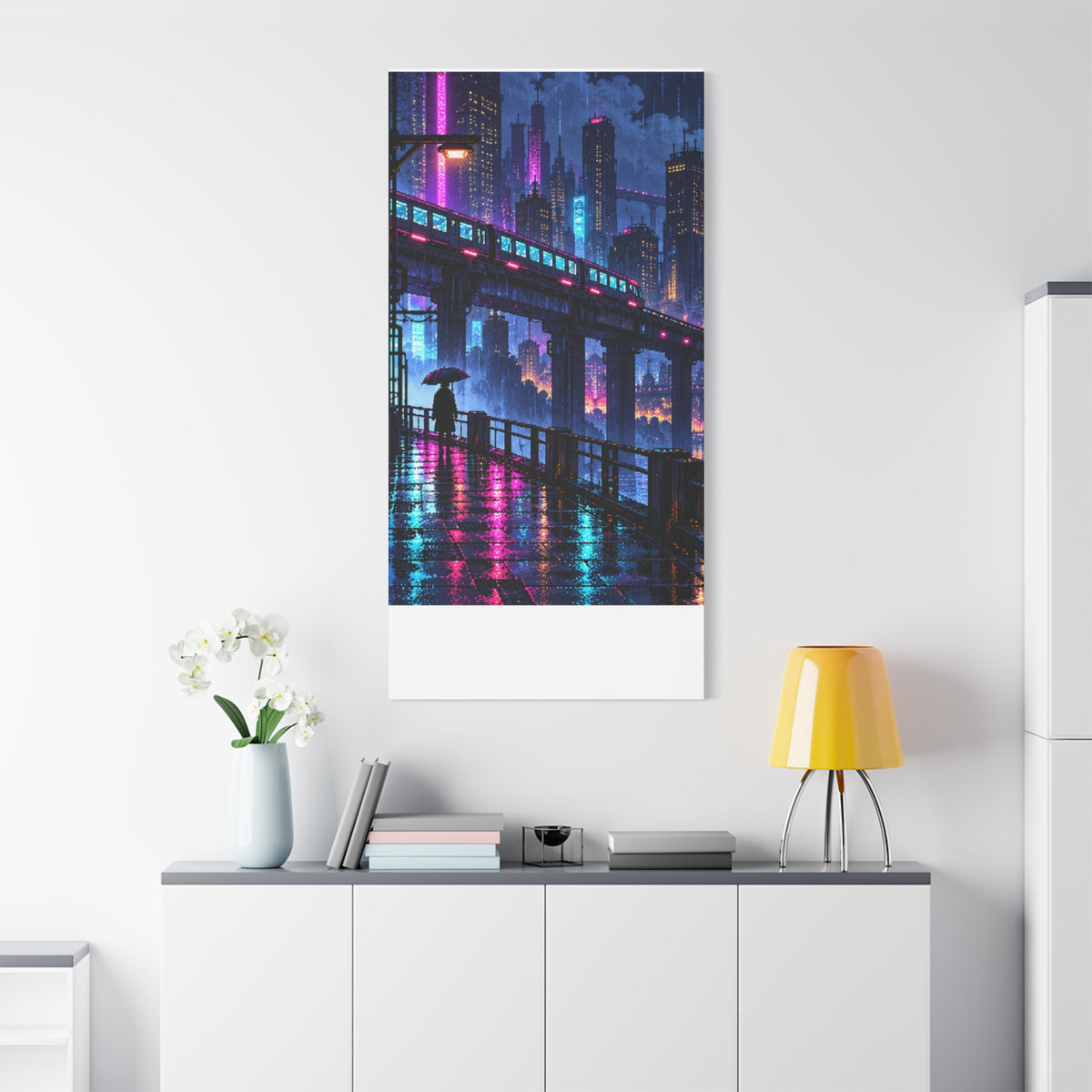 Stretched Matte Canvas Print — 1.25" Depth (Custom Design)