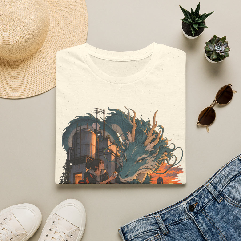 Serpent Cityscape | Urban Japanese Dragon T-Shirt