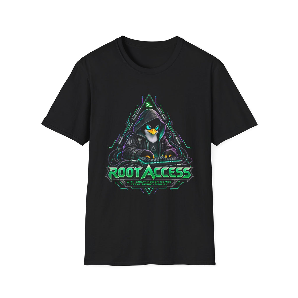 Linux | Root Access | Hacker | Graphic Tee
