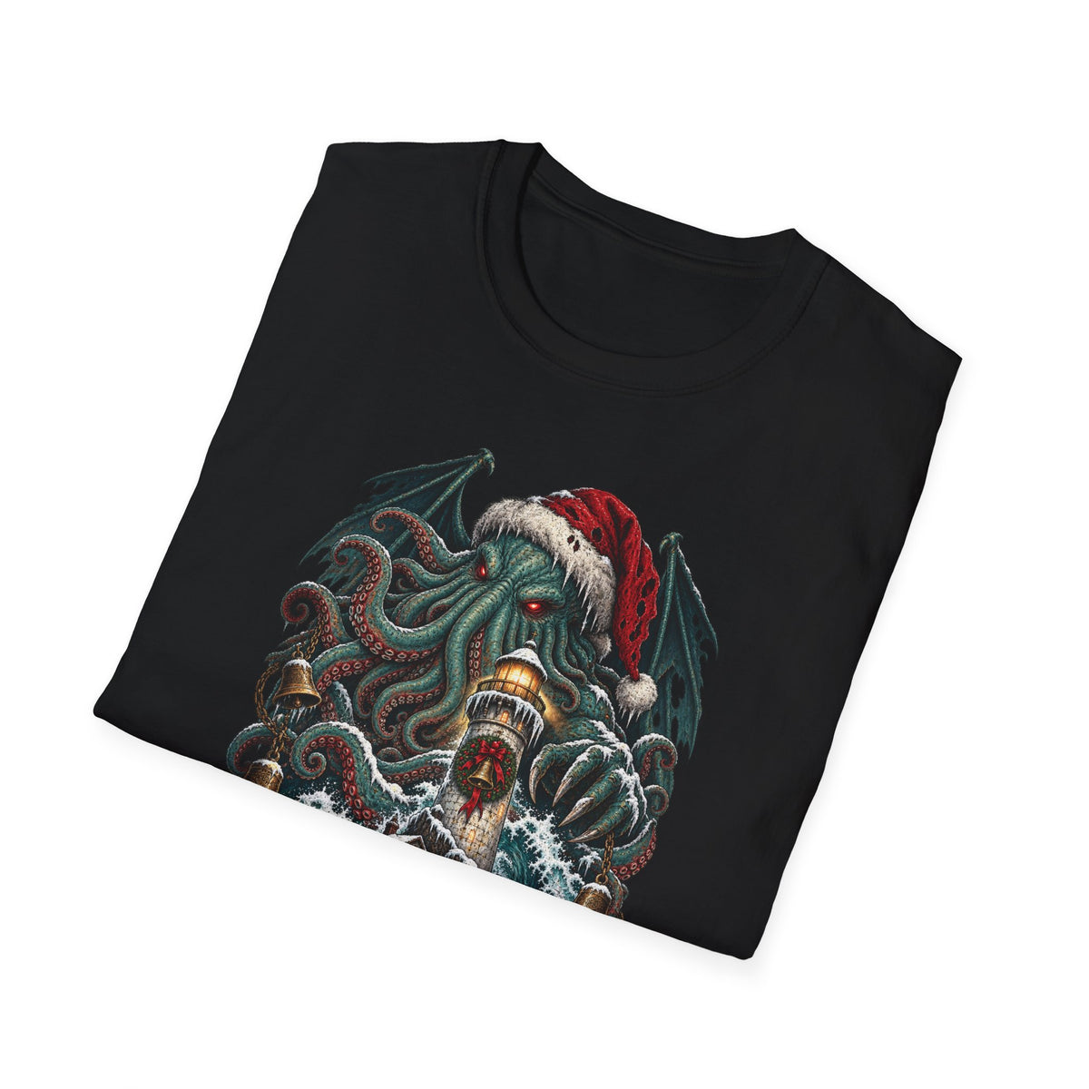 Merry Cthulhumas | Cthulhu Christmas T-Shirt