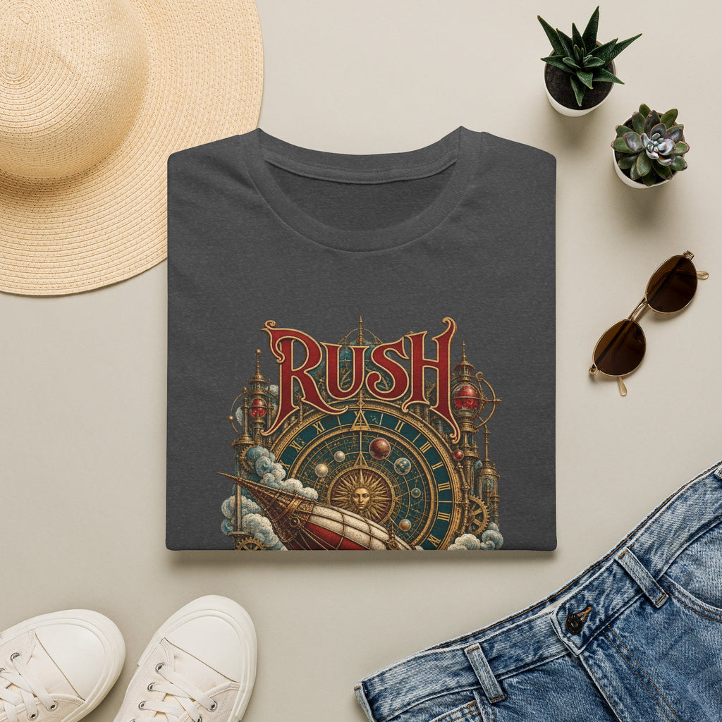 Rush | Clockwork Flight | Prog Band Airship T-Shirt