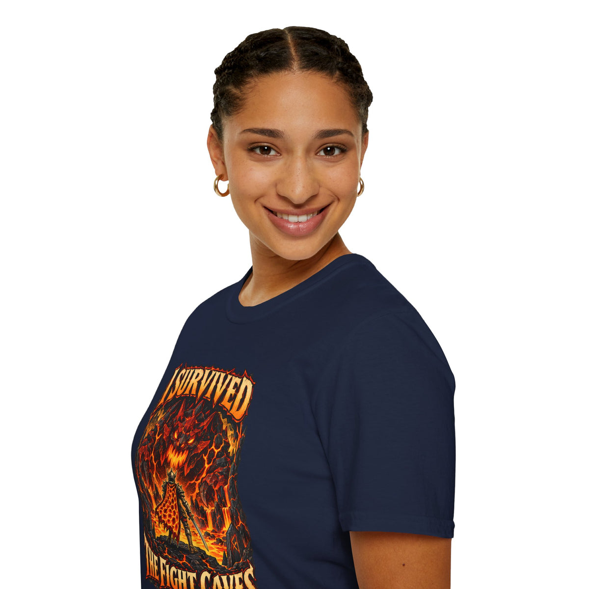 I Survived The Fight Caves Runescape / OSRS Inspired T-Shirt