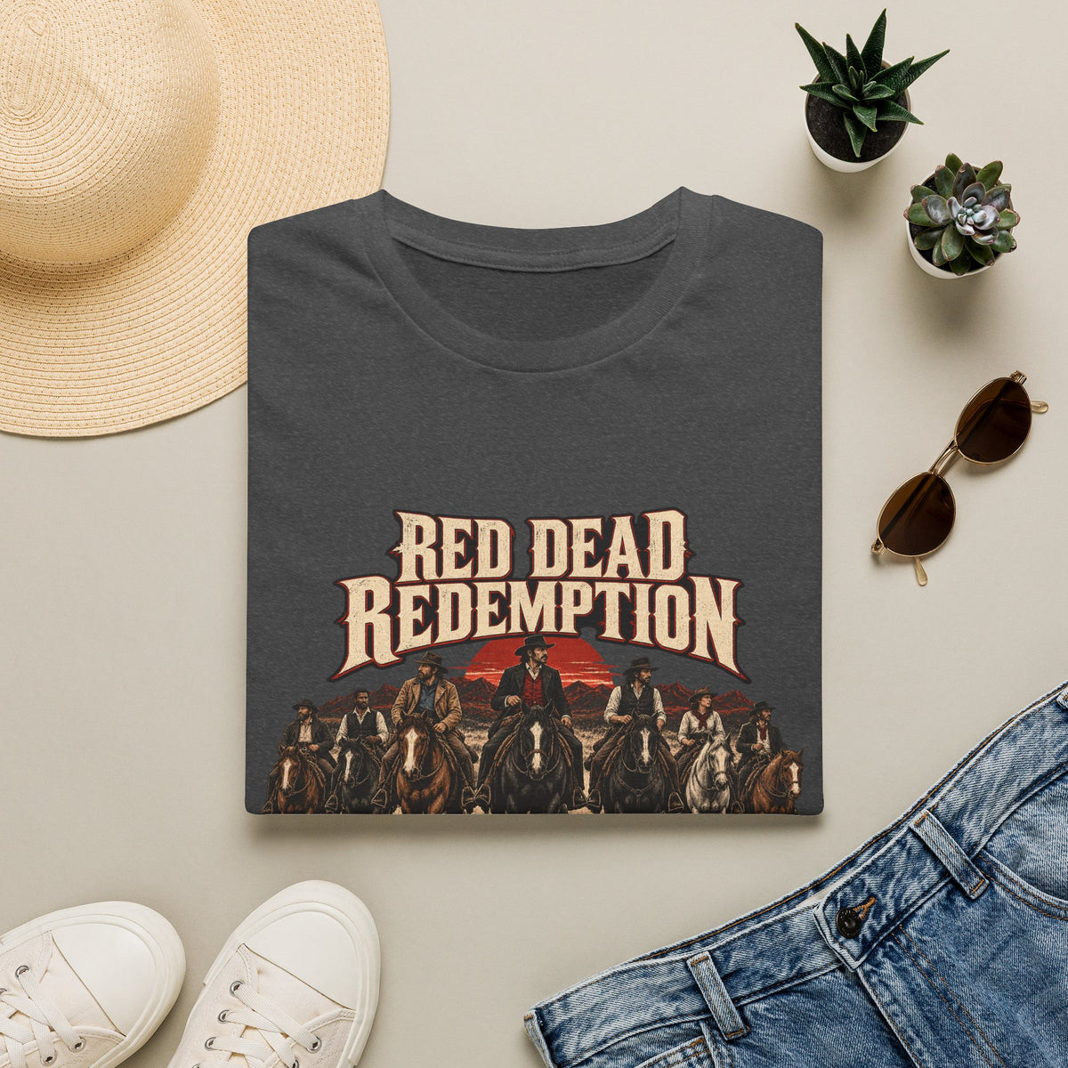 Red Dead Redemption | The Gang | Western Graphic T-Shirt