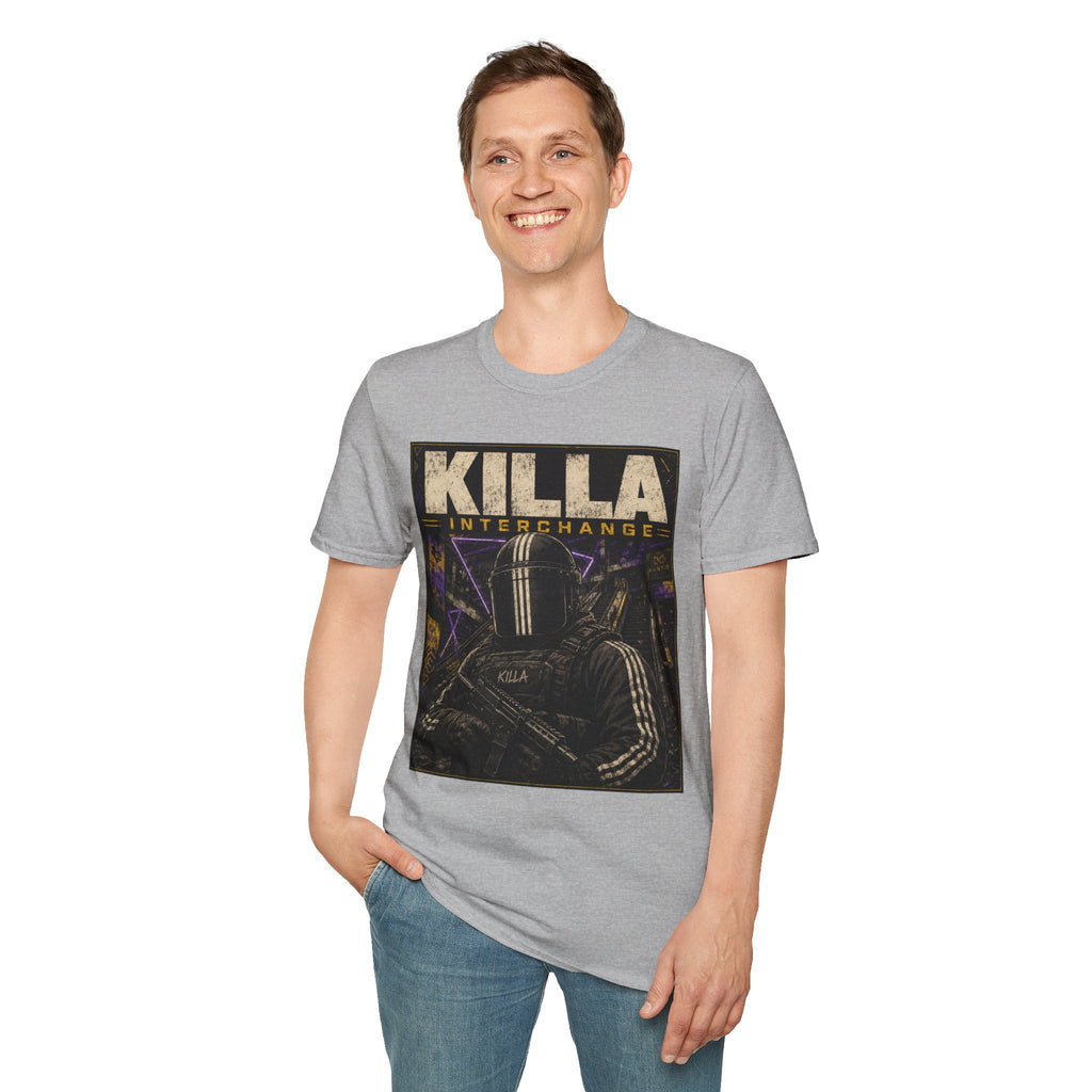 KILLA Interchange Graphic T-Shirt — Gamer FPS Video Game Tee