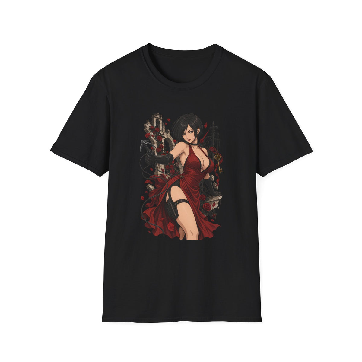Ada Wong | Resident Evil | Anime Style Pin up Girl T-Shirt