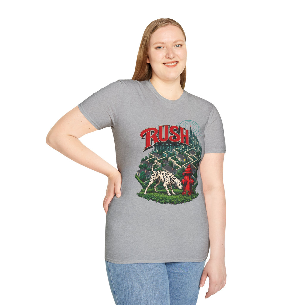 Rush | Signals | Prog Band Band Dalmatian T‑Shirt
