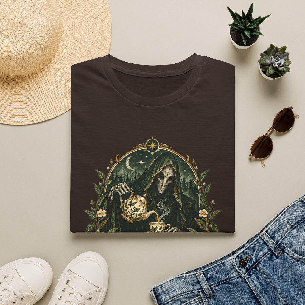 Suriel Tea Society | Freshley Brewed Gossip | ACOTAR Book Graphic T Shirt
