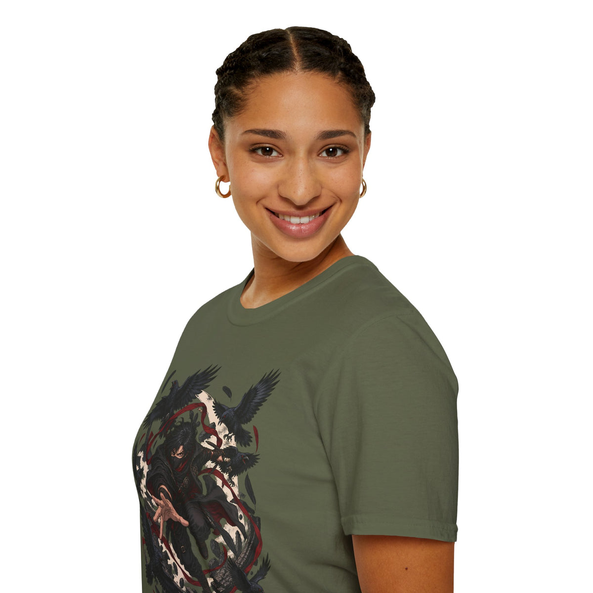 Mater of the Ravens | Japanese Anime Ninja Graphic T Shirt