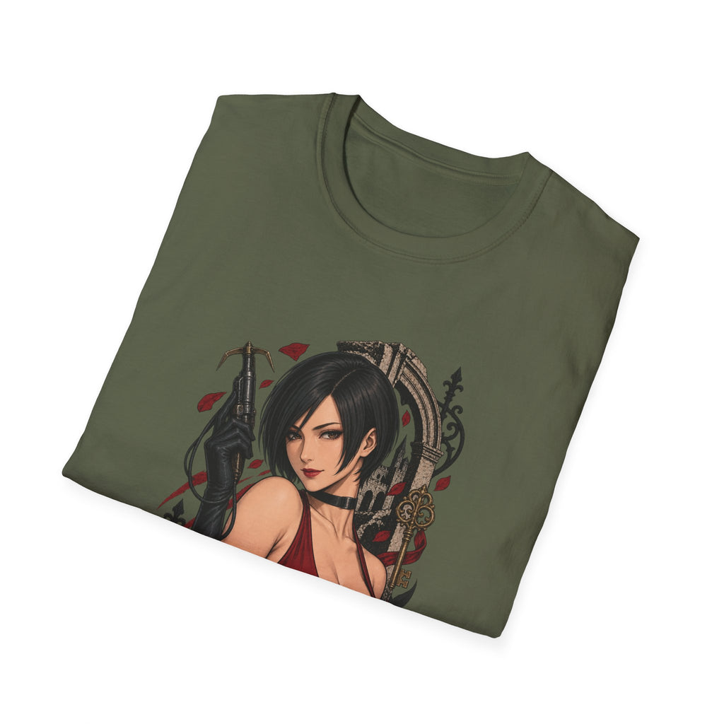Ada Wong | Residsent Evil Gothic Anime Pin Up Girl T-Shirt