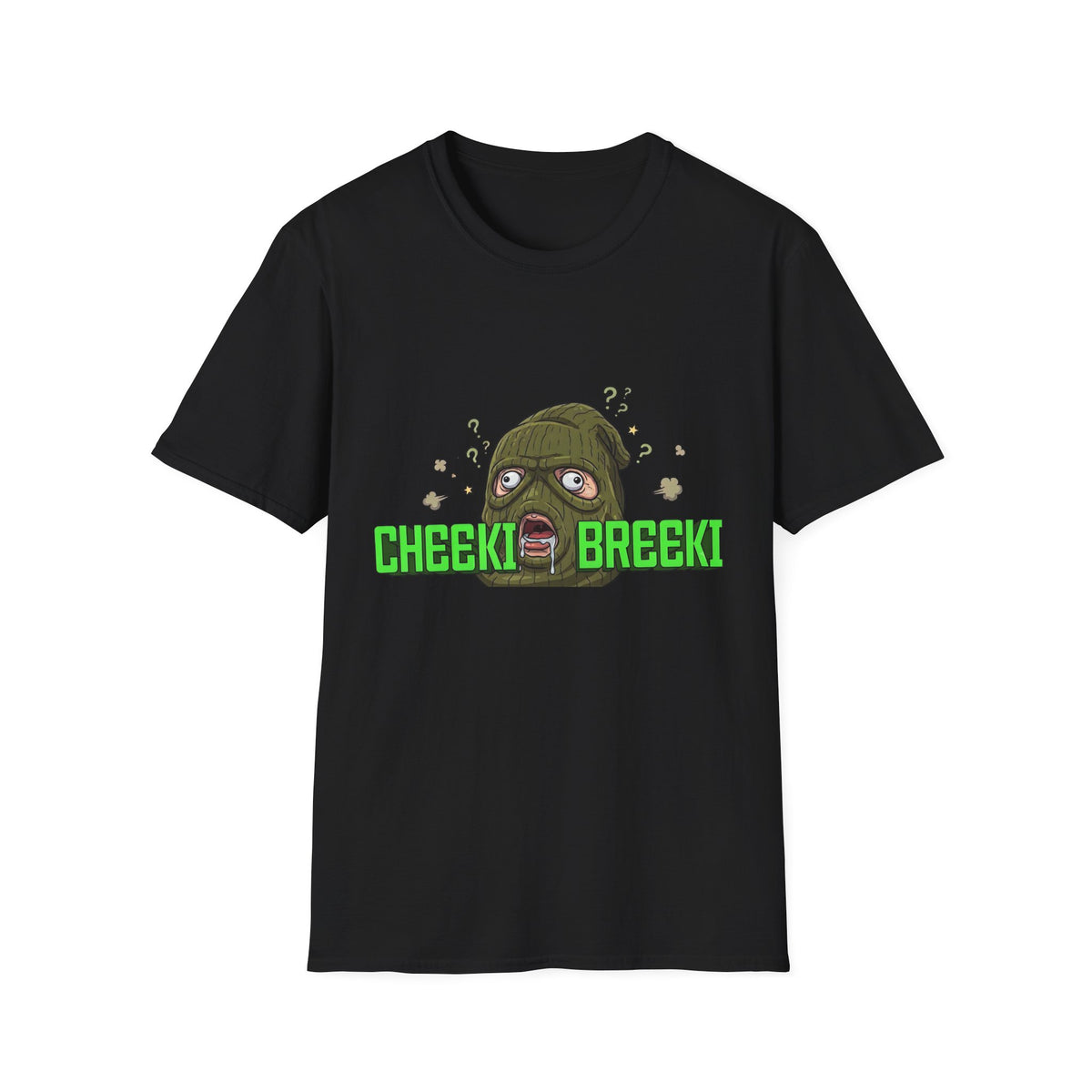 Cheeki Breeki - Derpy Scav Balaclava Mask T-Shirt — Funny S.T.A.L.K.E.R. Meme Tee