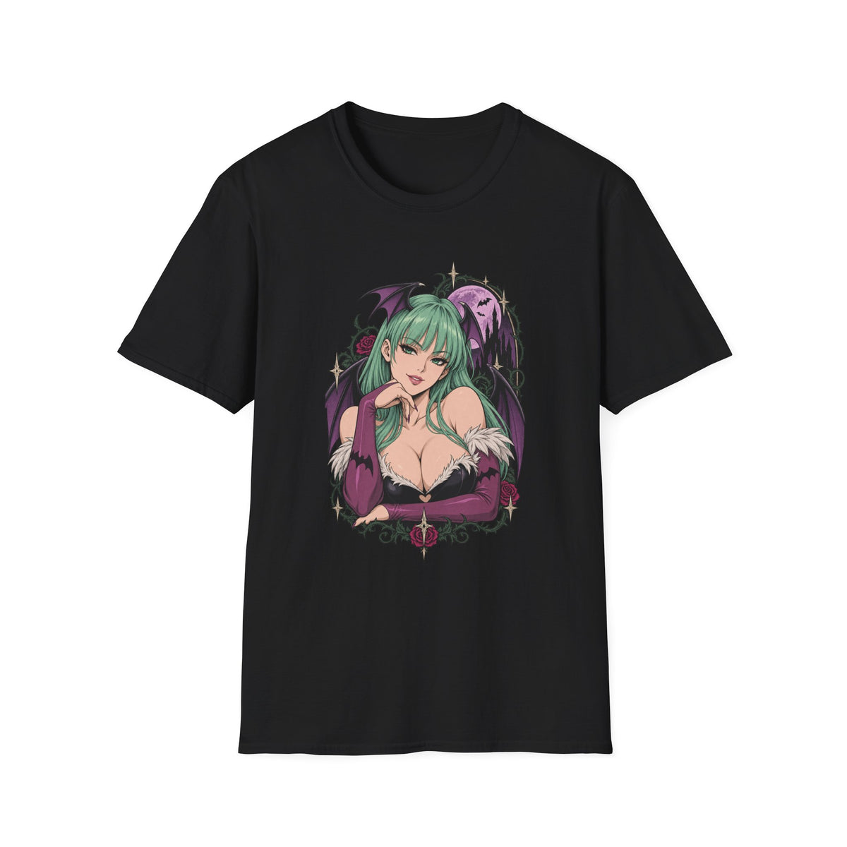 Morrigan | Sexy Pin Up Girl | Succubus Anime T-Shirt