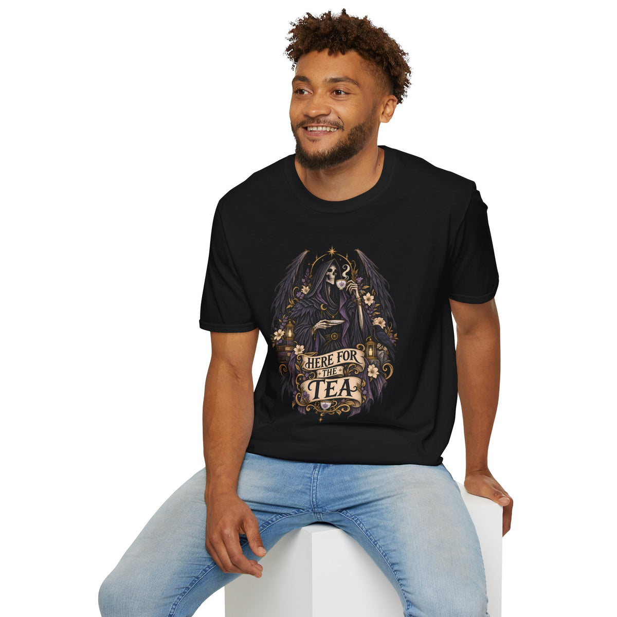 Here for the Tea | The Suriel ACOTAR Character Graphic T Shirt