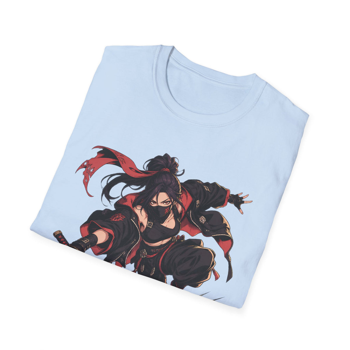 SHING! | Rooftop Samurai Girl | Japanese Anime Style Fight Shirt