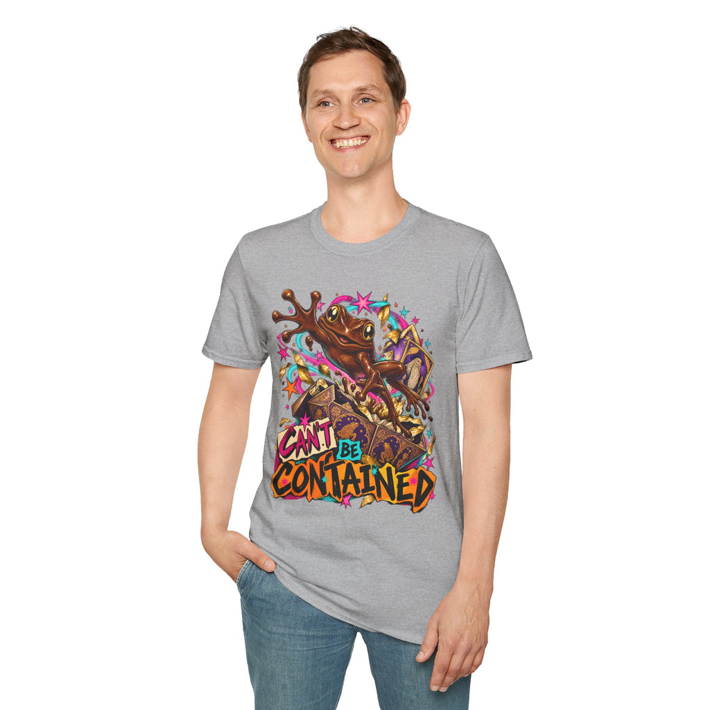 Cant be Contained | Harry Potter Chocolate Frog Graphic T Shirt