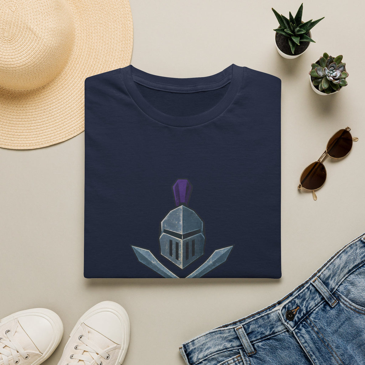 "Rune Class" OSRS / Runescape Inspired T-Shirt – Medieval Knight Helmet