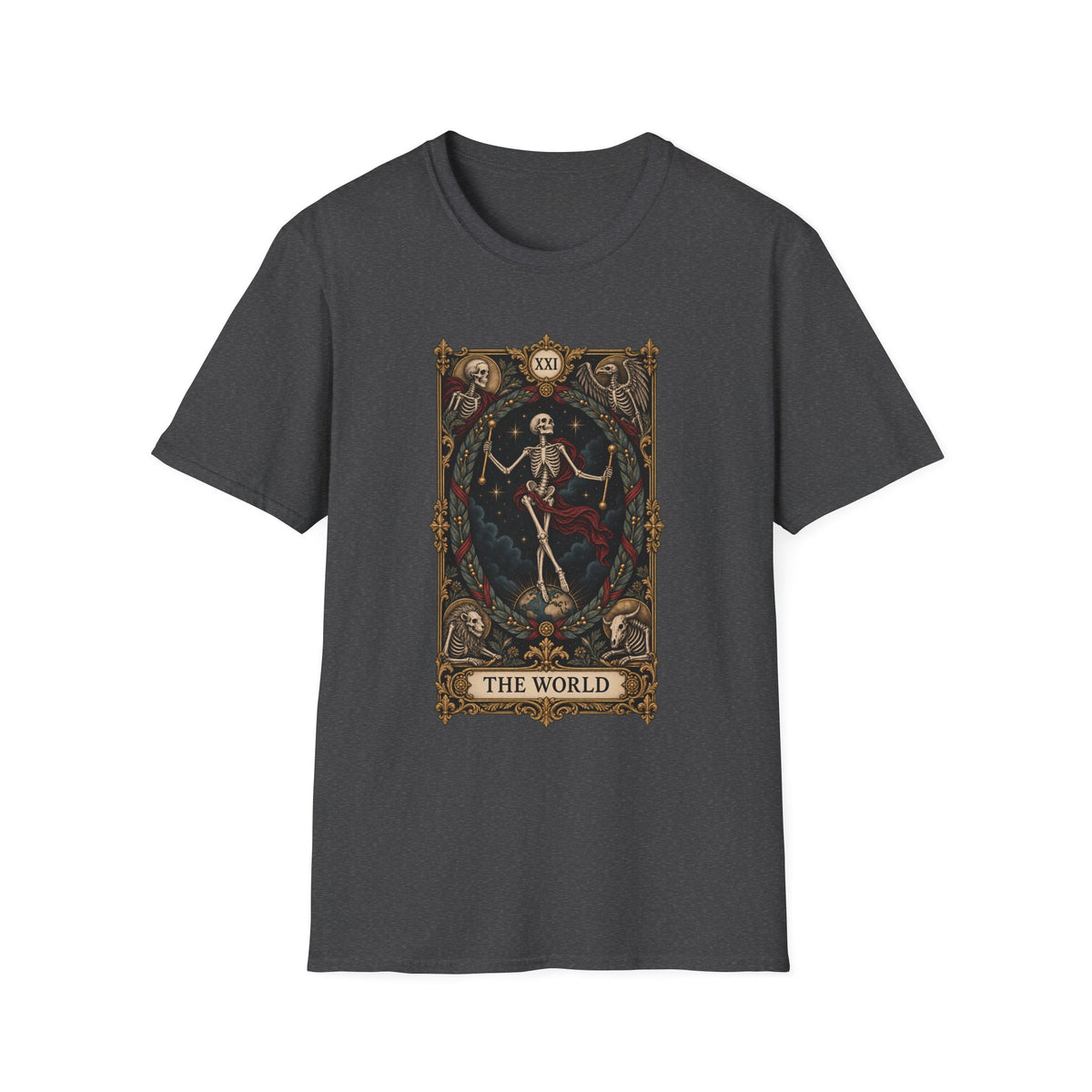 The World | Tarot | Skeleton Tee