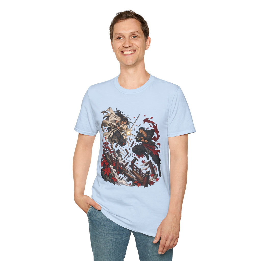 Battle of Broken Bridges | Anime Japanese Samurai Battle T-Shirt