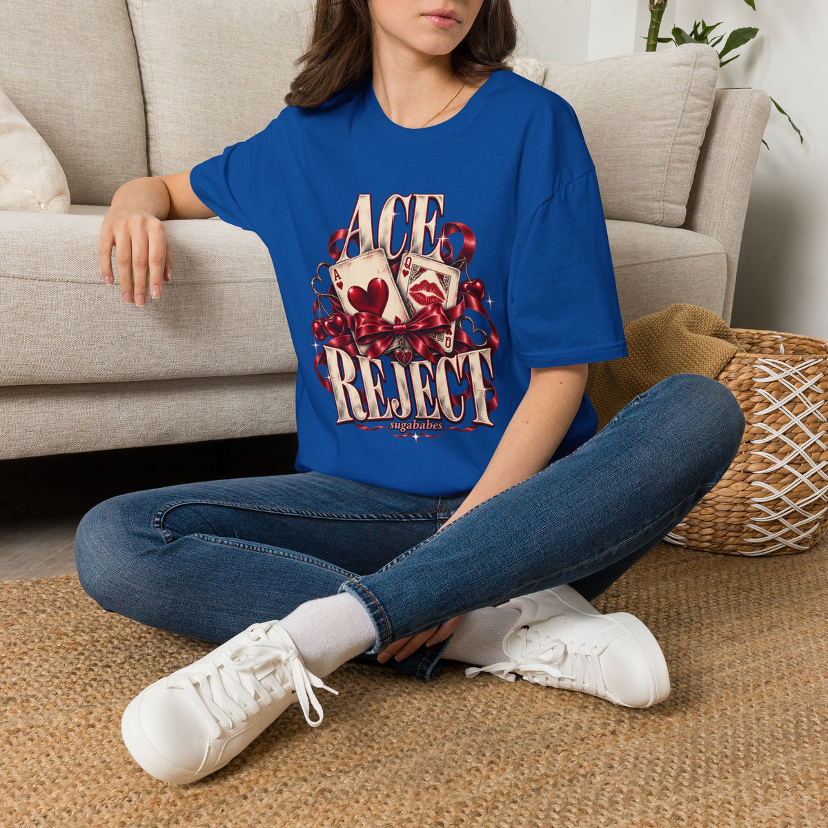 Ace Rejects | Sugababes | Playing Card Ace of Hearts T Shirt