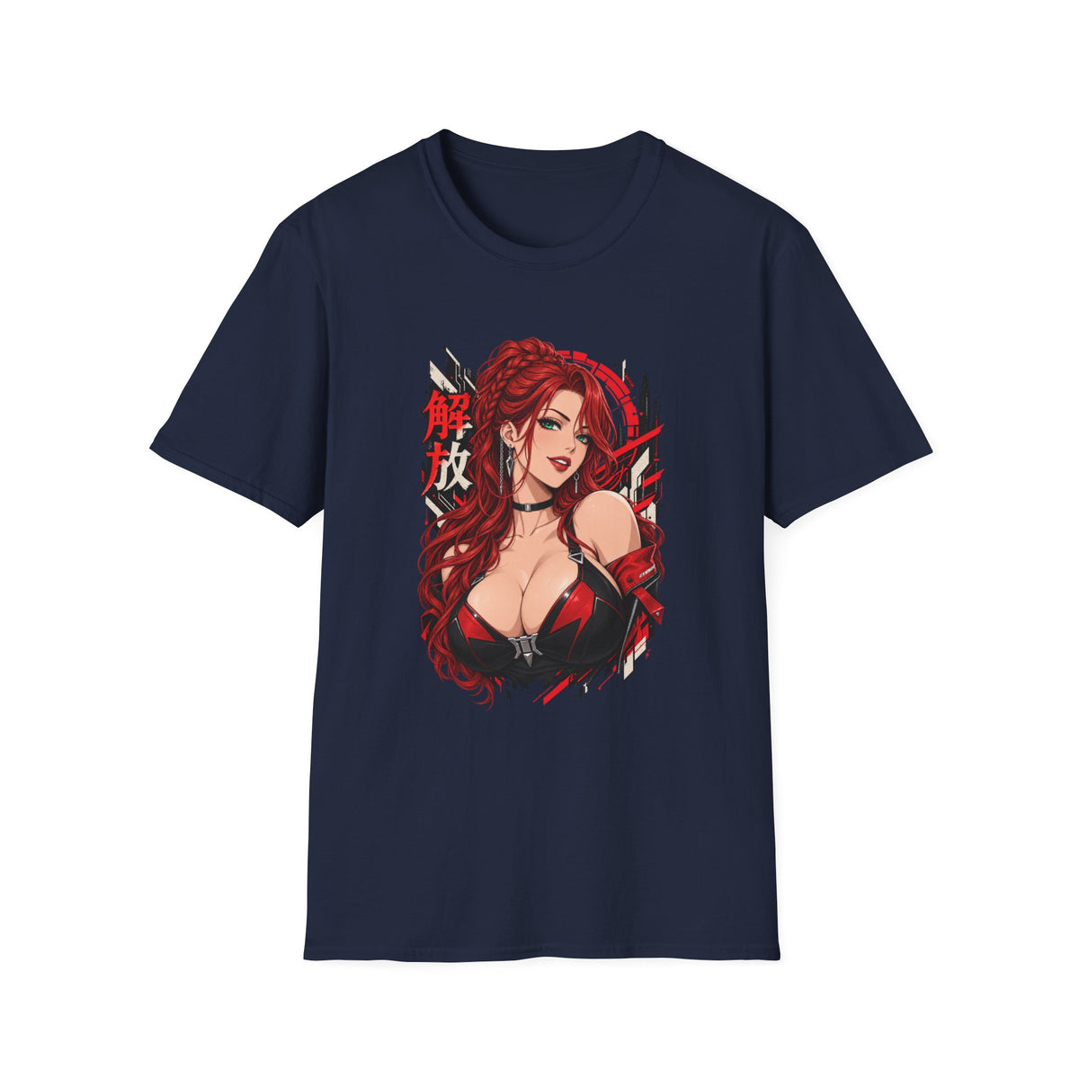 Red Widow | Sexy Anime Pin Up Girl | Waifu T-Shirt