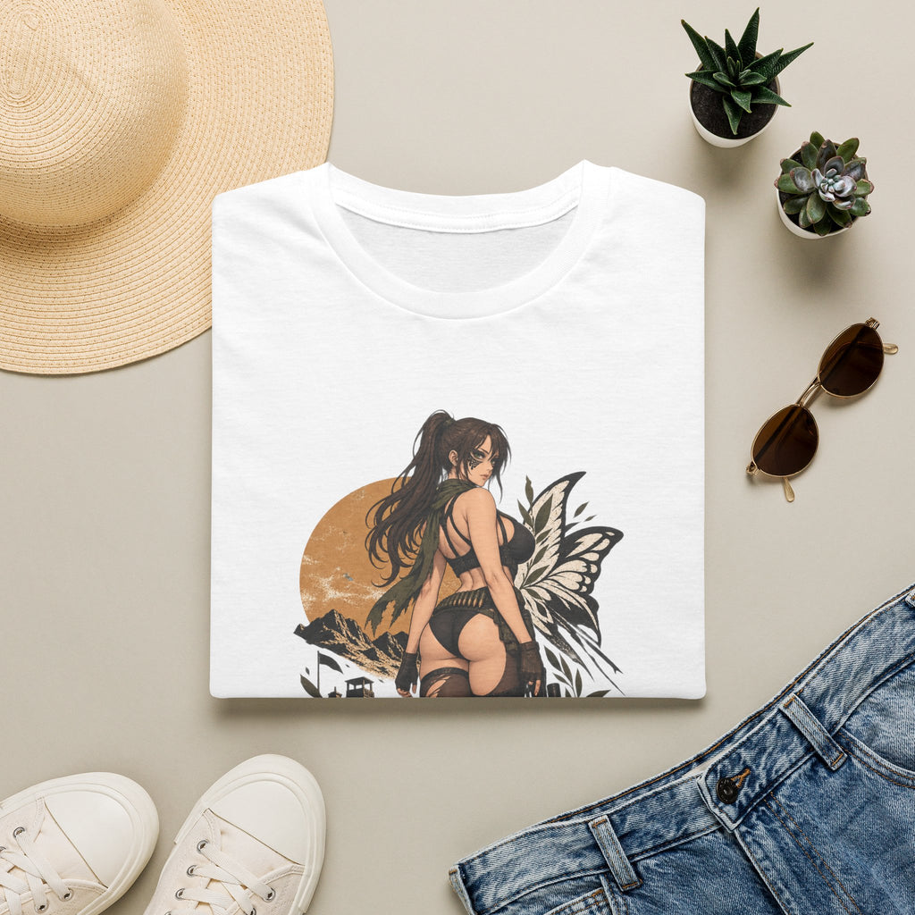 Metal Gear | Quiet | Sexy Pin Up Fantasy Sniper Girl T-Shirt