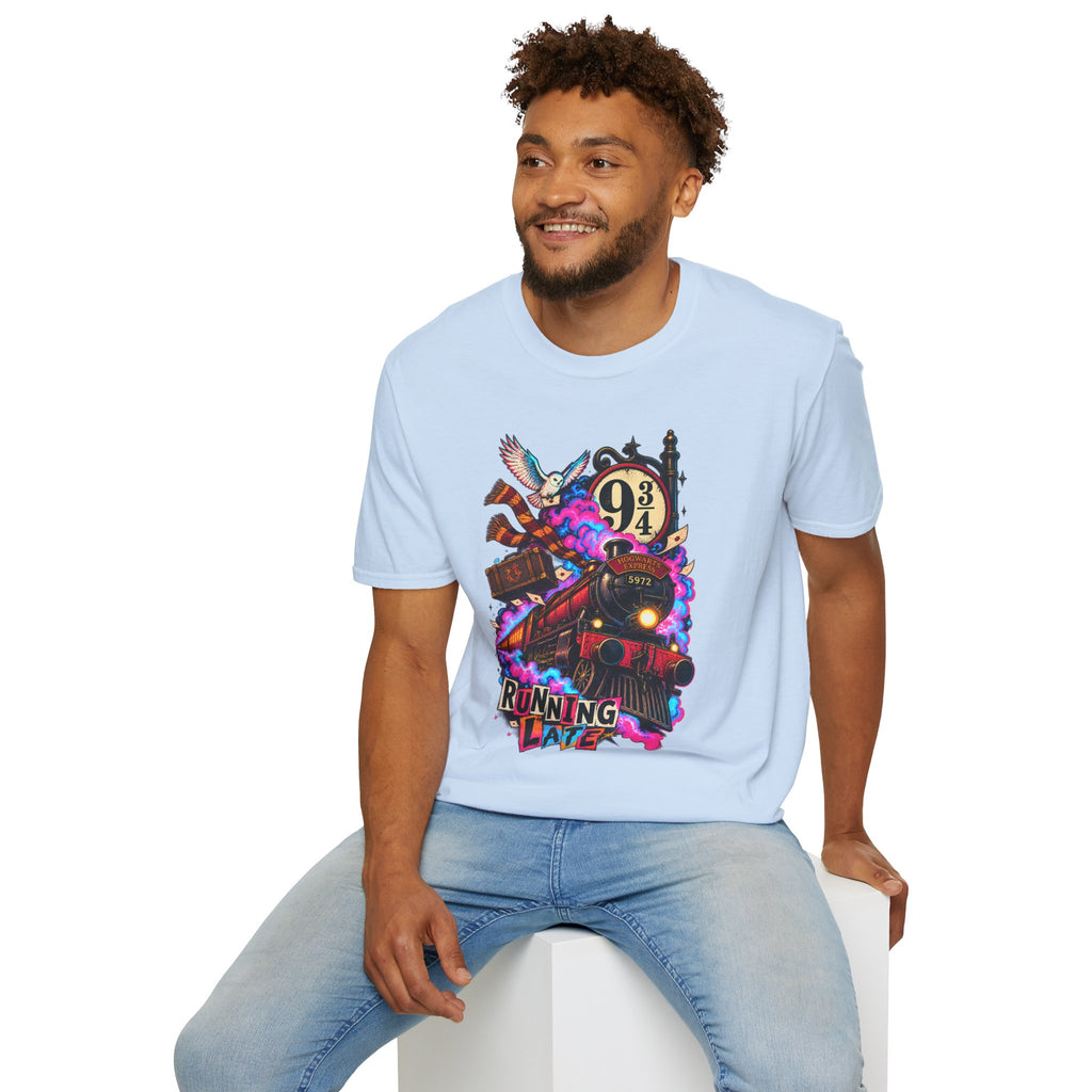 Running Late | Platform 9 and 3/4 | Harry Potter Graphic T-Shirt