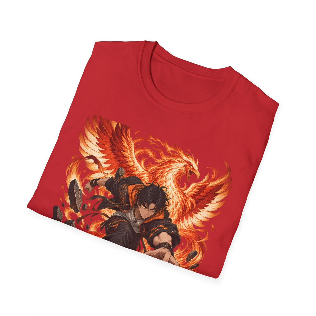 The Phoenix Warrior | Japanese Style | Anime Ninja T Shirt