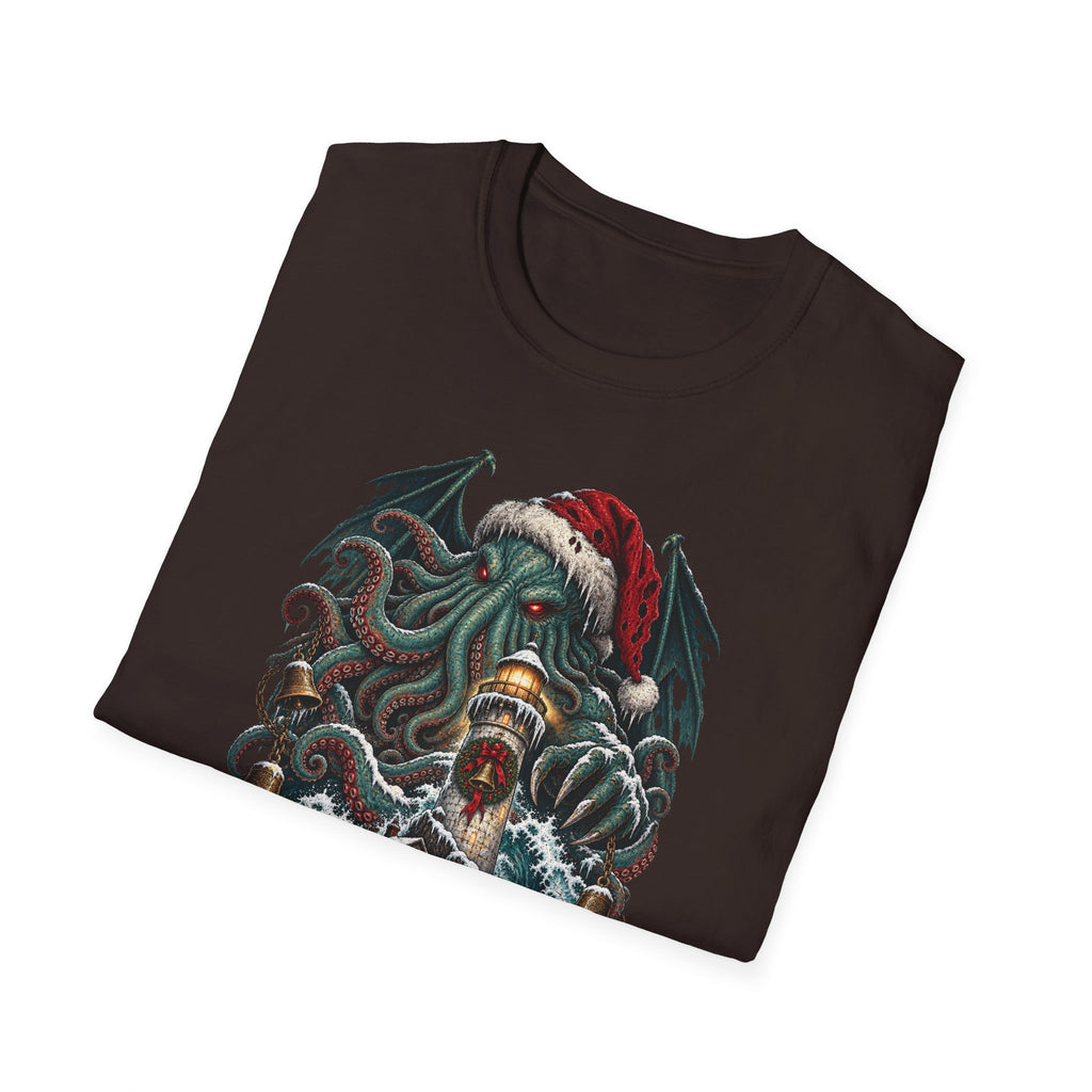 Merry Cthulhumas | Cthulhu Christmas T-Shirt