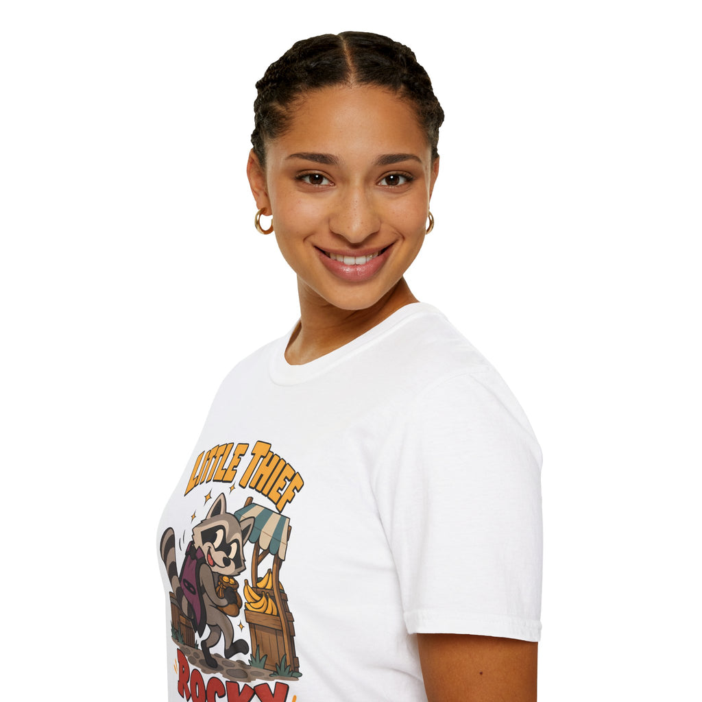 Little Thief Rocky T-Shirt - Cute OSRS Rocky Tee